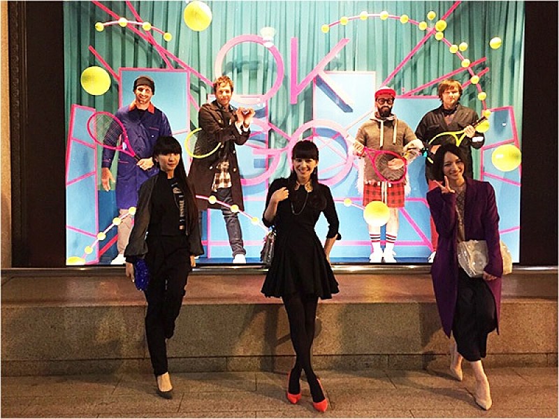 PerfumeとOK Goが楽曲で初コラボ、アニメ『SUSHI POLICE』の主題歌に決定