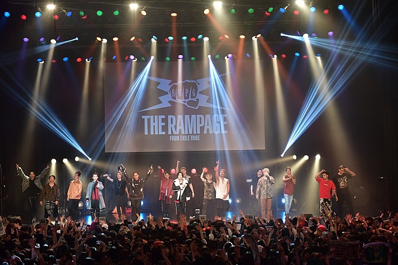 THE RAMPAGE「THE RAMPAGE、AKLO、KANDYTOWNが競演！　MTVライブイベントに次世代音楽シーンを担う3組が出演」1枚目/3