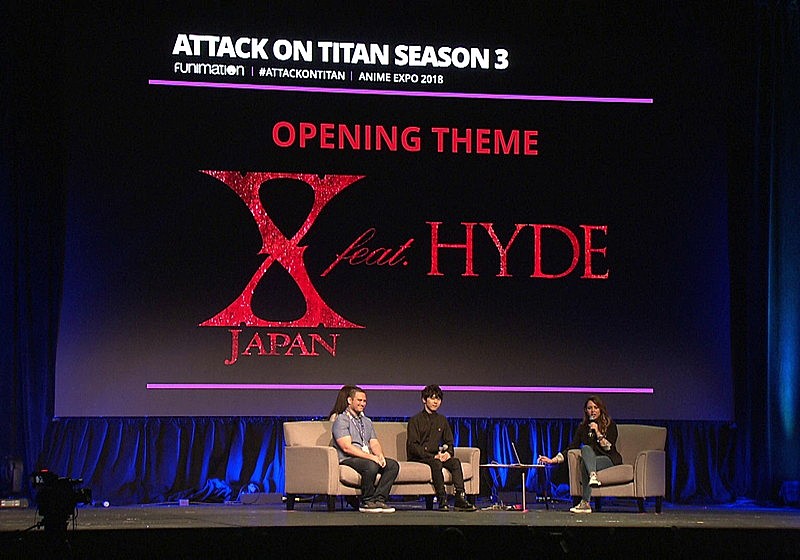 X JAPAN、20年ぶりのCDシングル（feat. HYDE）今秋リリース　TVアニメ『進撃の巨人』最新シリーズのOP曲