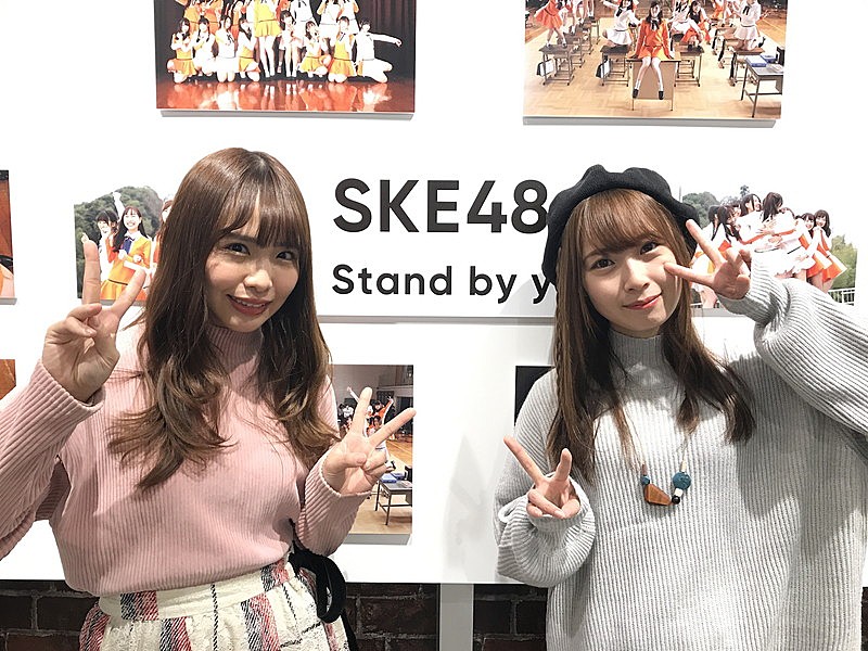 高柳明音（SKE48）、松村香織と自身の写真展【ちゅりかめら展】へ