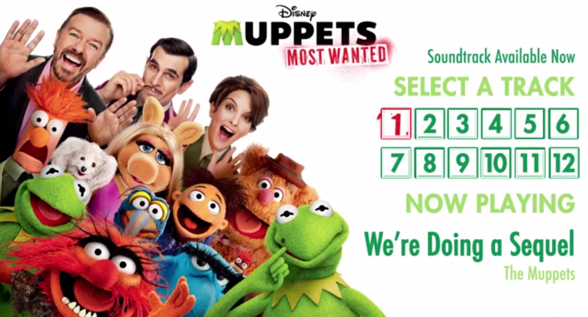 「Muppets Most Wanted Soundtrack (Official Album Sampler)」