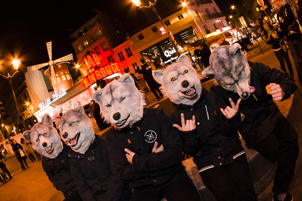 MAN WITH A MISSION「オオカミバンドMWAM 武道館ライブ即完「ダンケ！ダンケ！超ダンケ！」」1枚目/2