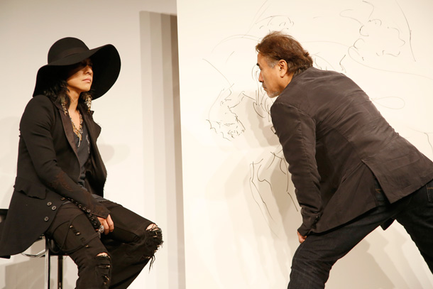 ｈｙｄｅ「FFのキャラデザインでお馴染み天野喜孝、HYDEを描写「生きていれば良いことある」」1枚目/6