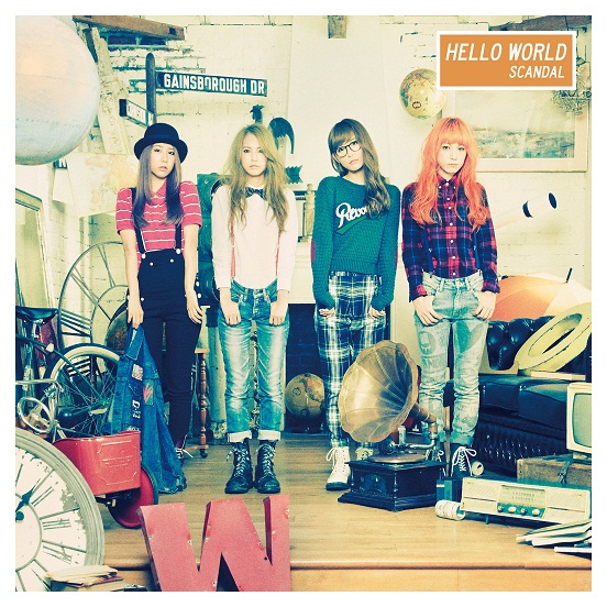 SCANDAL「アルバム『HELLO WORLD』　アナログ盤」7枚目/7