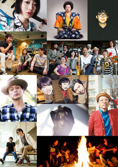 ハナレグミ「【New Acoustic Camp 2015】第三弾、ハナレグミにレキシ、真心ブラザーズ、TRICERATOPSら11組が追加」1枚目/2