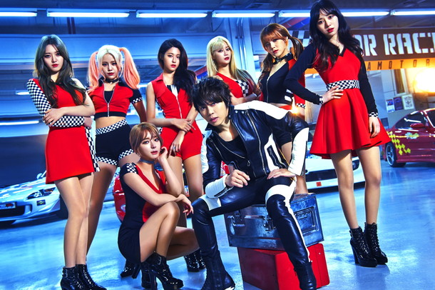 ＡＯＡ「セクシーすぎて話題沸騰中のAOA 西川貴教（T.M.Revolution）とのコラボ曲全世界配信」1枚目/1