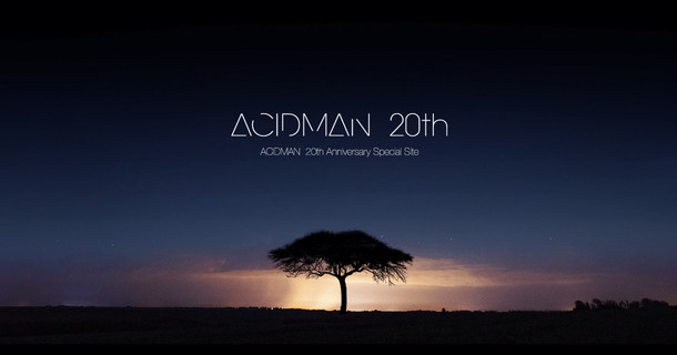 ACIDMAN「ACIDMAN 結成20周年イヤーに新SG＆AL発売！ 2マン企画や地元埼玉でフェス開催も!!」1枚目/1