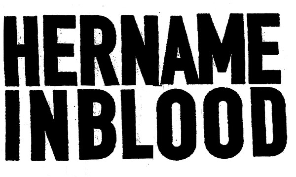 HER NAME IN BLOOD「HER NAME IN BLOOD、復活第1弾は5曲入りEP」1枚目/2