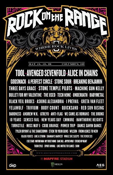 BABYMETAL「BABYMETAL、オハイオ開催【Rock On The Range 2018】に出演決定」1枚目/1