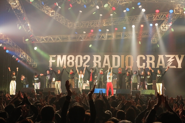 SUPER BEAVER「CRAZY MAN CLUB BAND/R-STAGE　写真：FM802」155枚目/282