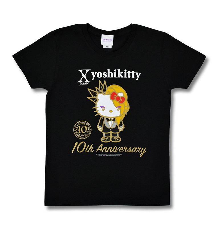 YOSHIKI×ハローキティ「yoshikitty」、10周年記念デザインのTシャツ発売 | Daily News | Billboard JAPAN