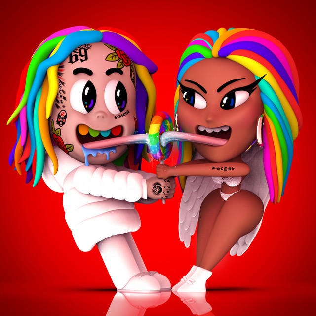 シックスナイン「【米ビルボード・ソング・チャート】6ix9ine＆ニッキー・ミナージュ初登場1位、リル・ベイビー自己最高位更新」1枚目/1