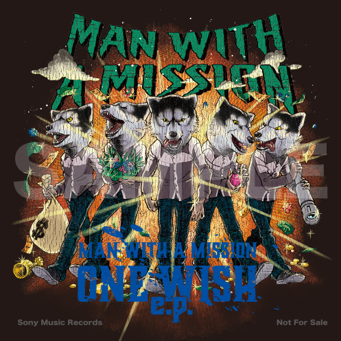 Man With A Mission ニューep One Wish E P ジャケ写解禁 One Wish Tour 詳細も発表 Daily News Billboard Japan