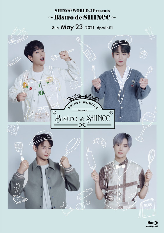 SHINee「Blu-ray＆DVD『SHINee WORLD J Presents ～Bistro de SHINee～』通常盤Blu-ray」2枚目/5