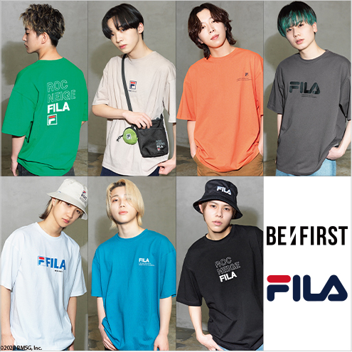 BE:FIRSTが着用モデルのFILA新作商品、ライトオン オンラインショップ