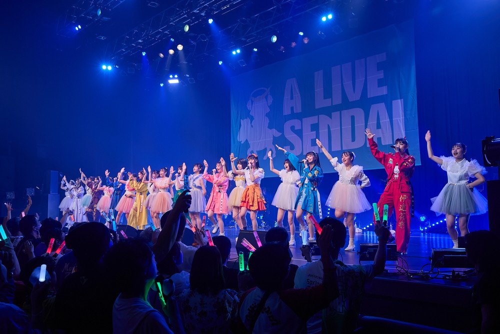 いぎなり東北産、新体制つばきファクトリーを迎え【A LIVE SENDAI Vol.2】開催