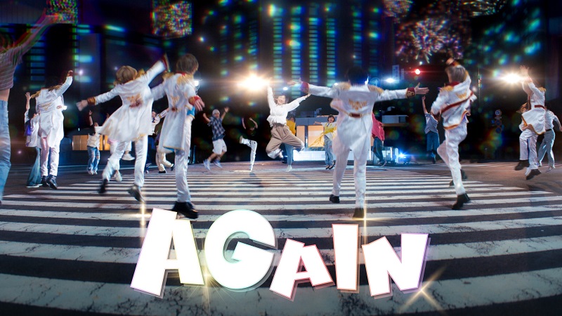 すとぷり、新曲「AGAIN」渋谷を舞台にした実写MV公開　「Here We Go!!」の続編