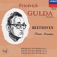 フリードリヒ・グルダ「 ベートーヴェン：ピアノ・ソナタ第１番～第３番」