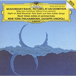 ジュゼッペ・シノーポリ ニューヨーク・フィルハーモニー管弦楽団「ムソルグスキー：展覧会の絵、はげ山の一夜、高雅にして感傷的なワルツ」