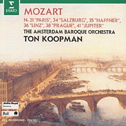 トン・コープマン アムステルダム・バロック管弦楽団「モーツァルト：交響曲第３１，３４，３５，３６，３８，４１番」