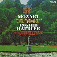 イングリット・ヘブラー「 モーツァルト：ピアノ四重奏曲第１番・第２番　２台のピアノのためのソナタＫ４４８」