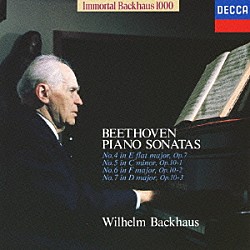 ヴィルヘルム・バックハウス「ベートーヴェン：ピアノ・ソナタ第４・５・６・７番」