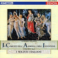 イタリア合奏団「 ヴィヴァルディ：協奏曲集≪和声と創意への試み≫作品８（全曲）」