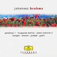 （クラシック）「 ブラームス：交響曲第１番／ピアノ協奏曲第２番／大学祝典序曲／ハイドンの主題による変奏曲／ハンガリー舞曲集（全６曲）」
