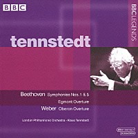 クラウス・テンシュテット「 ベートーヴェン：交響曲第５番ハ短調　作品６７「運命」、「エグモント」序曲、交響曲第１番ハ長調／ウェーバー：「オベロン」序曲」
