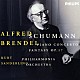 アルフレッド・ブレンデル フィルハーモニア管弦楽団 クルト・ザンデルリンク「シューマン：ピアノ協奏曲、幻想曲」