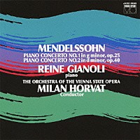 レーヌ・ジャノーリ「 メンデルスゾーン：ピアノ協奏曲第１番／第２番」