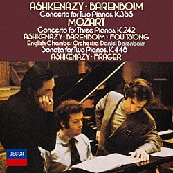 （クラシック） ヴラディーミル・アシュケナージ ダニエル・バレンボイム マルコム・フレージャー フー・ツォン イギリス室内管弦楽団「モーツァルト：２台・３台のピアノのための協奏曲　２台のピアノのためのソナタ」