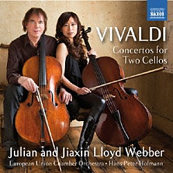（クラシック） ジュリアン・ロイド・ウェバー ジアシン・ロイド・ウェバー ヨーロッパ連合室内管弦楽団 ハンス＝ピーター・ホフマン デヴィッド・ライト「ヴィヴァルディ：２台のチェロのための協奏曲集（編曲版）他」