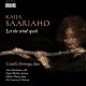 （クラシック） カミラ・ホイテンガ アンシ・カルットゥネン ダニエル・ベルヒャー エロイーズ・ダウトリー ダ・カメラ・オブ・ヒューストン パウル・エリソン ブリジット・キッビー「サーリアホ：ＬＥＴ　ＴＨＥ　ＷＩＮＤ　ＳＰＥＡＫ　風に語らせて」