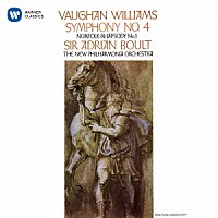 エイドリアン・ボールト「 ヴォーン・ウィリアムズ：交響曲　第４番　ノーフォーク狂詩曲　第１番」