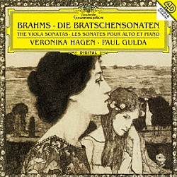 （クラシック） ヴェロニカ・ハーゲン パウル・グルダ イリス・ヴェルミヨン「ブラームス：ヴィオラ・ソナタ第１番・第２番　２つの歌」