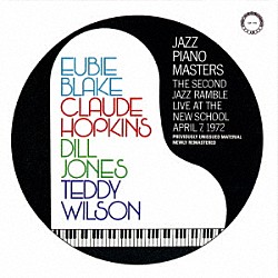 （Ｖ．Ａ．） テディ・ウィルソン クロード・ホプキンス ディル・ジョーンズ ユービー・ブレイク「ジャズ・ピアノ・マスターズ」
