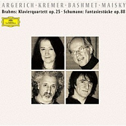 アルゲリッチ、クレーメル　バシュメット、マイスキー「ブラームス：ピアノ四重奏曲第１番　シューマン：幻想小曲集」