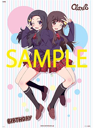 ＣＬＡＲＩＳ「ClariS 応募殺到イベをニコ生で配信、新イラスト発表」