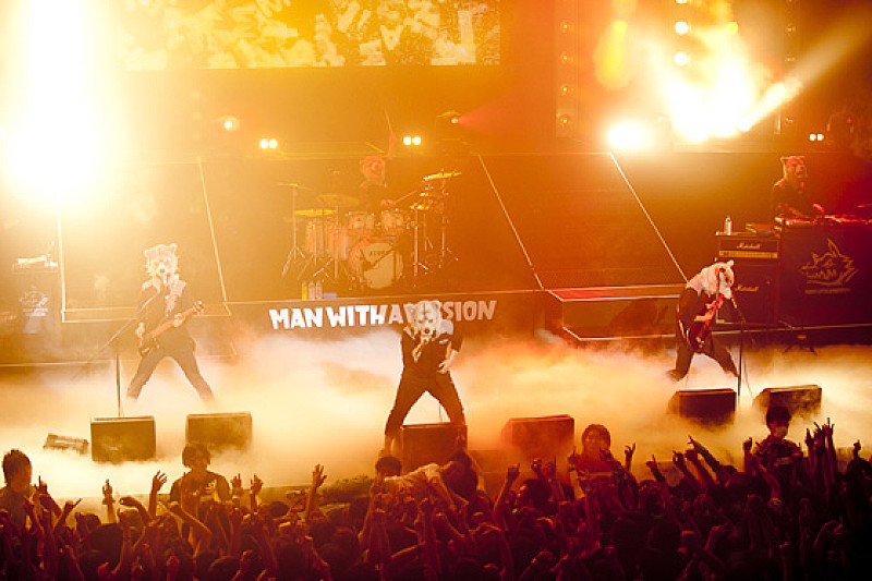 MAN WITH A MISSION「MAN WITH A MISSION 東名阪Zepp公演開催＆サマソニ出演」1枚目/4