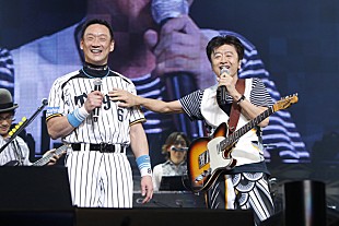 桑田佳祐「ピッチャー桑田佳祐、バッター金本知憲 夢の共演が大阪で実現」