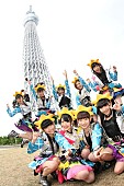 Ｃｈｅｅｋｙ　Ｐａｒａｄｅ「Cheeky Parade スカイツリーでももクロたちに「かかってこい！」」1枚目/5