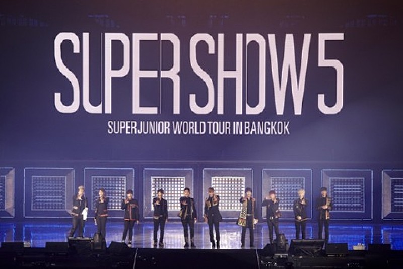 Super Junior「SUPER JUNIOR タイ公演で2万人のファンが熱狂」1枚目/1
