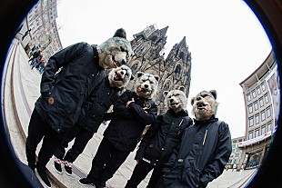 MAN WITH A MISSION「全米デビュー発表のオオカミバンドMWAM 全曲英語詞のコンピ盤リリース決定」