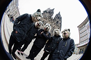 MAN WITH A MISSION「全米デビュー控えるオオカミバンドMWAM 初のコンピ盤ジャケット公開」