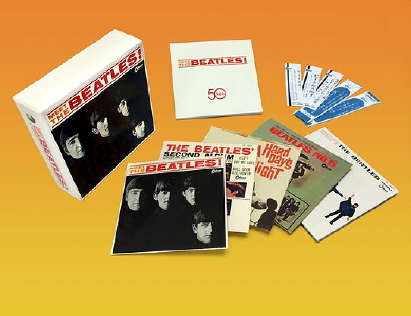 ビートルズ日本デビュー50周年を記念して日本独自盤がボックスセットで初CD化