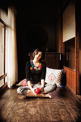 「植田真梨恵 縁側に座り込む自分と転がり続けるザクロ……新曲MV解禁」