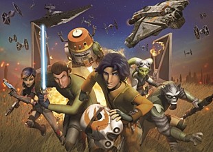 「アニメ版スター・ウォーズ『スター・ウォーズ 反乱者たち』、明日より日本初放送」