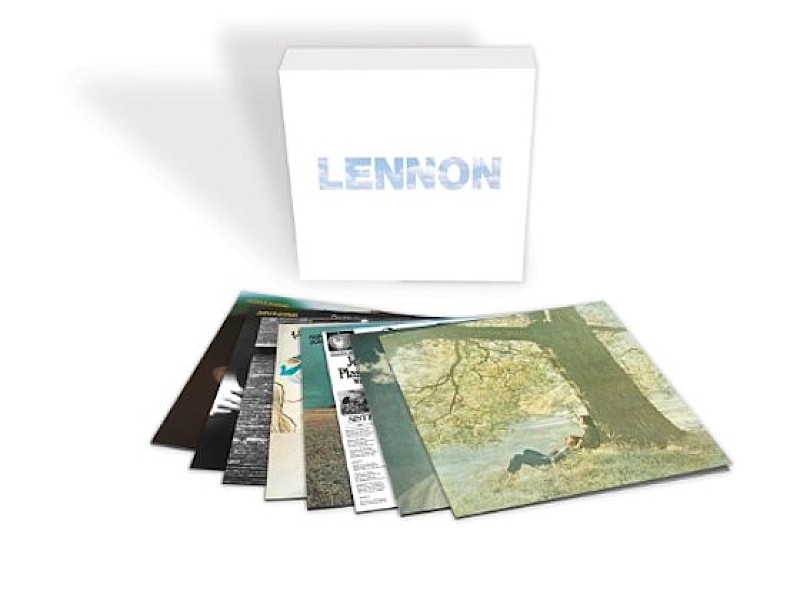 ジョン・レノン ソロ作8枚の重量級アナログ盤収録の『ジョン・レノン BOX』が発売、オリジナル・アルバムのアートワークも忠実に再現