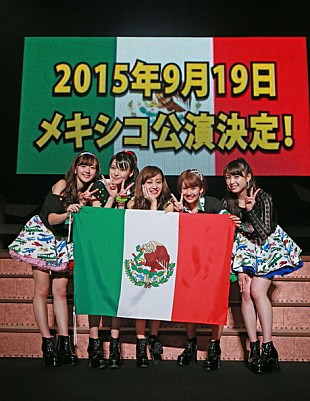 「℃-ute メキシコ単独ライブ決定＆映画『フラッシュダンス』主題歌初パフォーマンス「大人の階段を上っていきます！」」